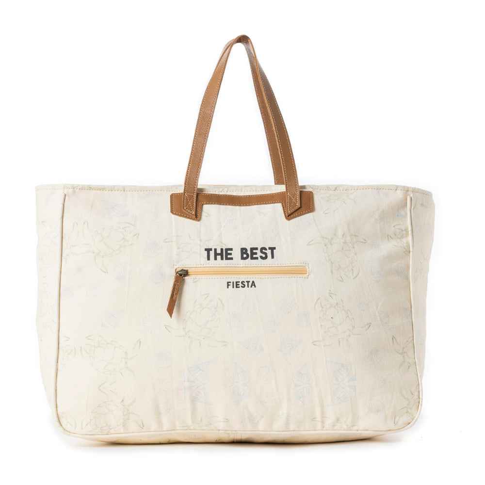 Old Town Weekender Bag in Warm Vanilla Mist