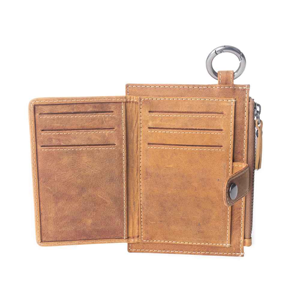 Wind Rider Credit Card Holder In Black & White