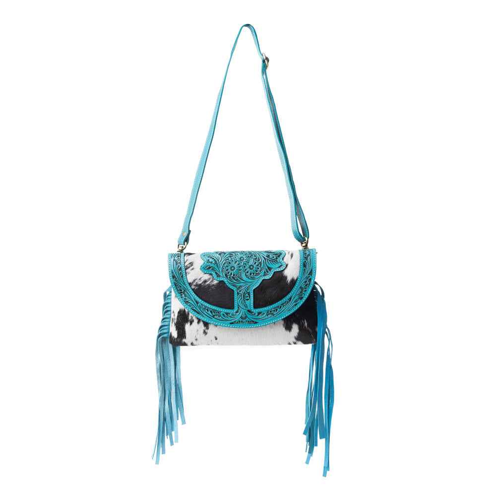 Stonedrop Ridge Crossbody Bag In  Teal