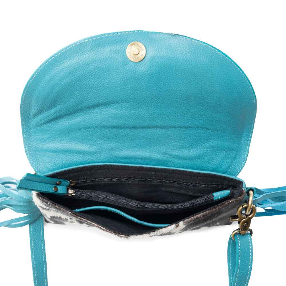 Stonedrop Ridge Crossbody Bag In  Teal