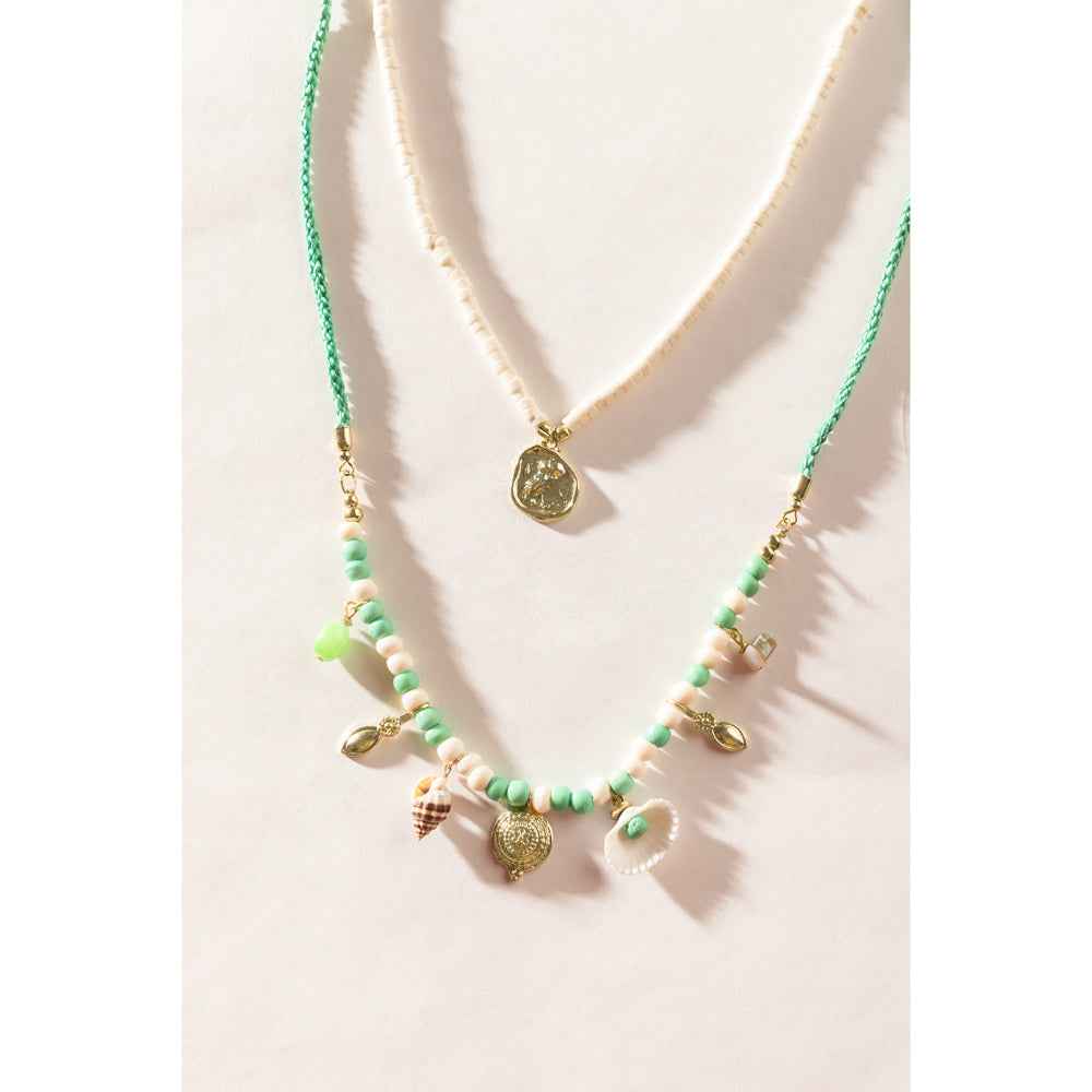 My Treasures Necklace In Green