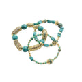 Fox Spring Stacked Bracelet