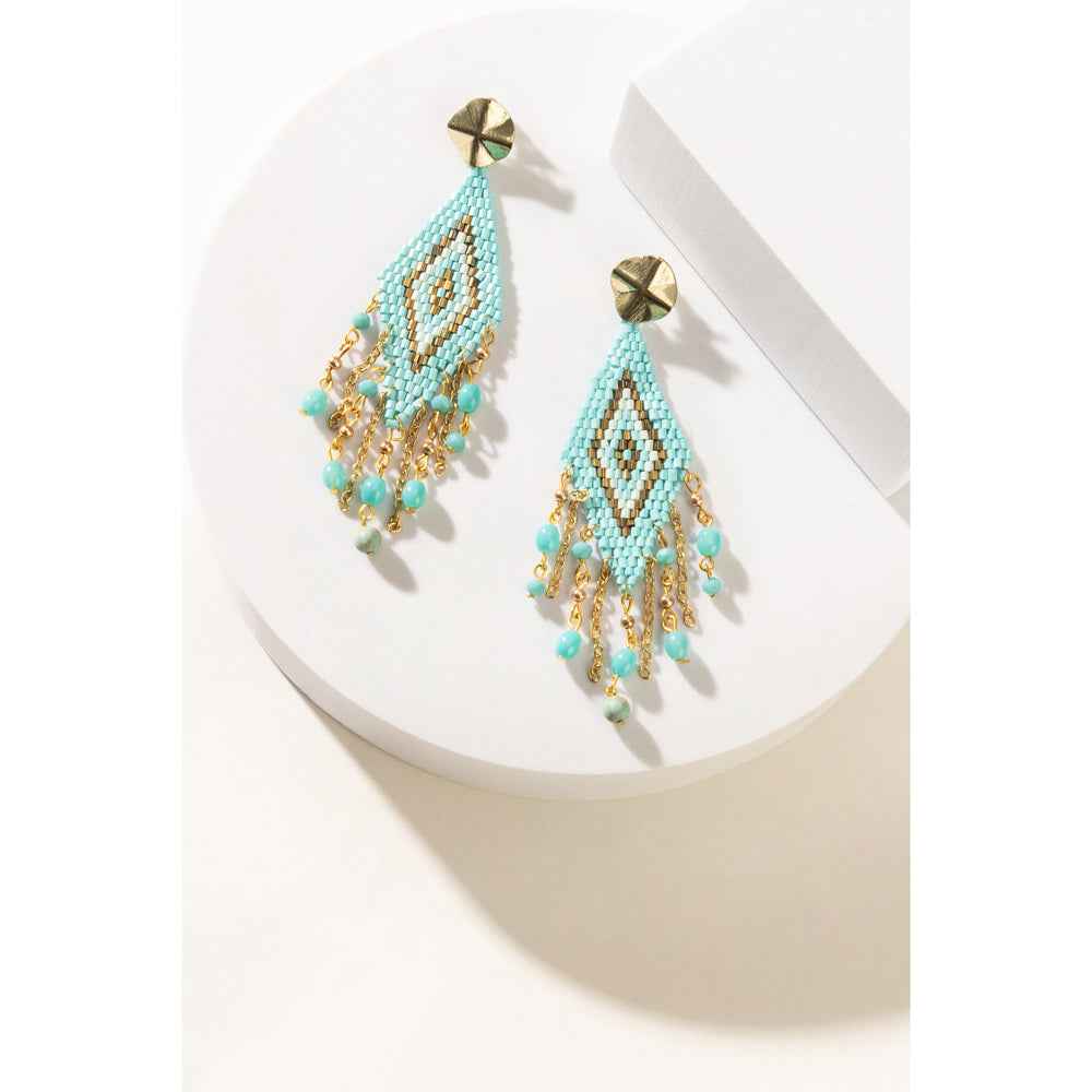 Mesa Rain Dance Beaded Earrings