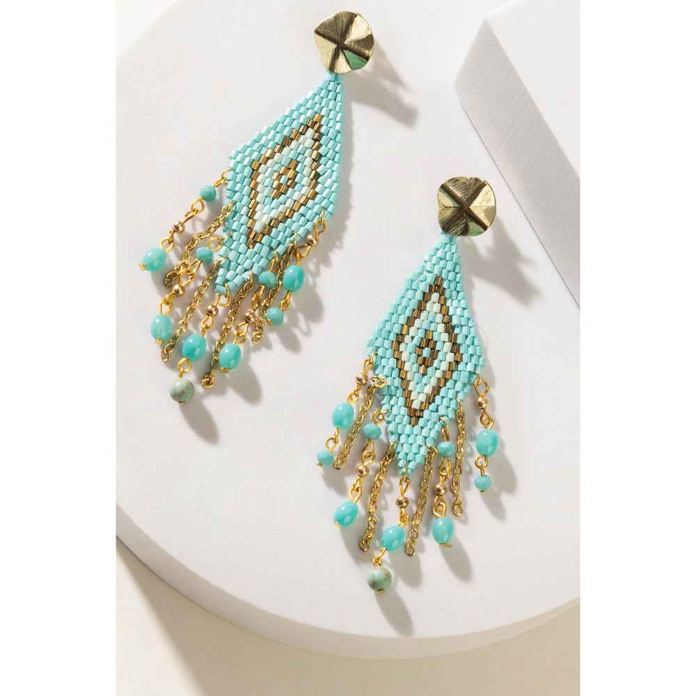 Mesa Rain Dance Beaded Earrings