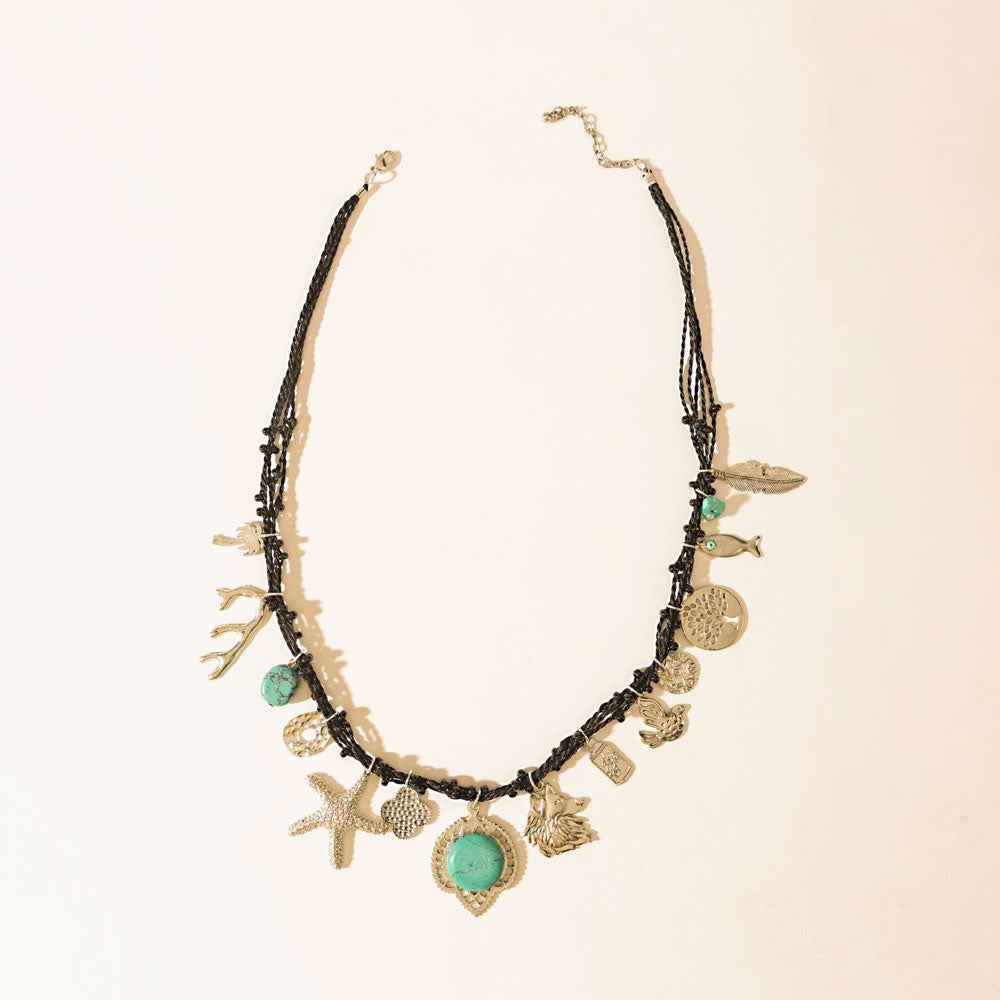 Myra Explorer's Tale Charm Necklace