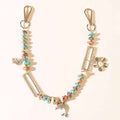 Wildflower Rainbow Bag Charm