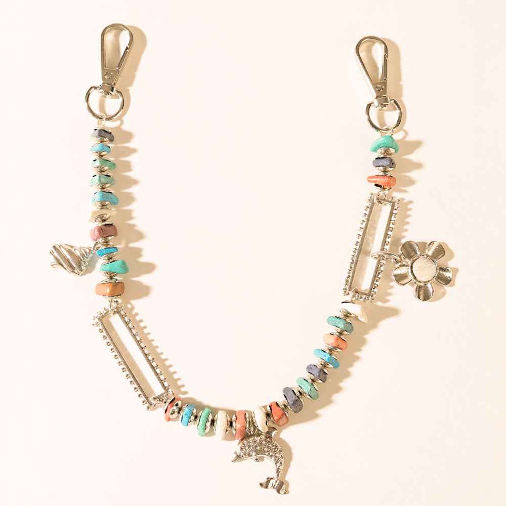 Wildflower Rainbow Bag Charm
