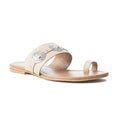 Sagebrush Concho Sandals In White