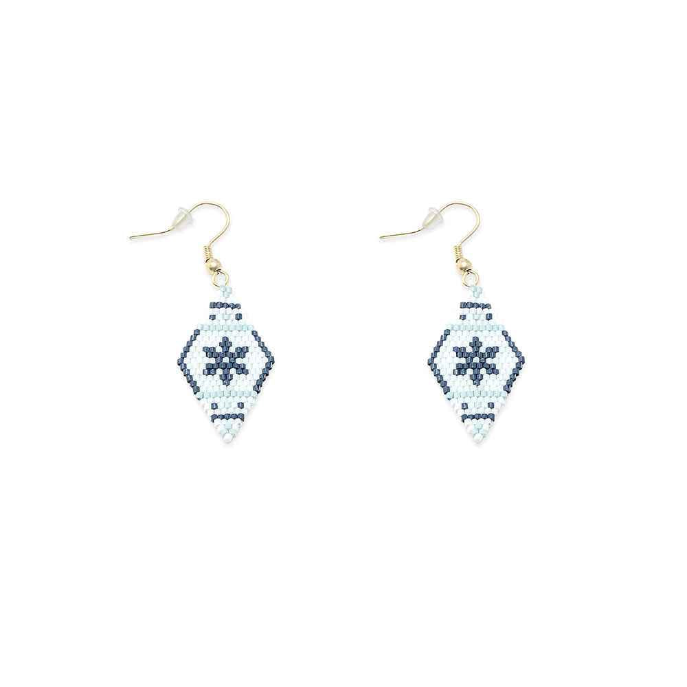 High Country Frost Beaded Earrings