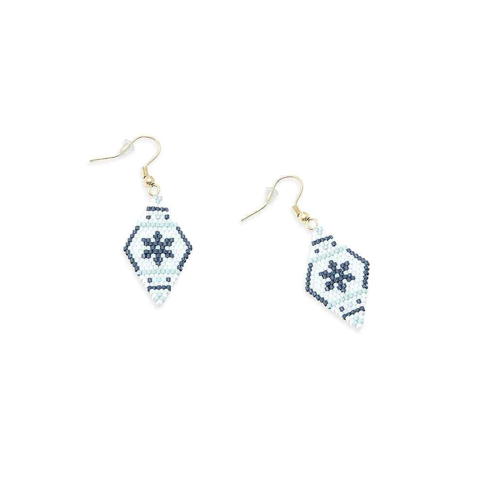 High Country Frost Beaded Earrings