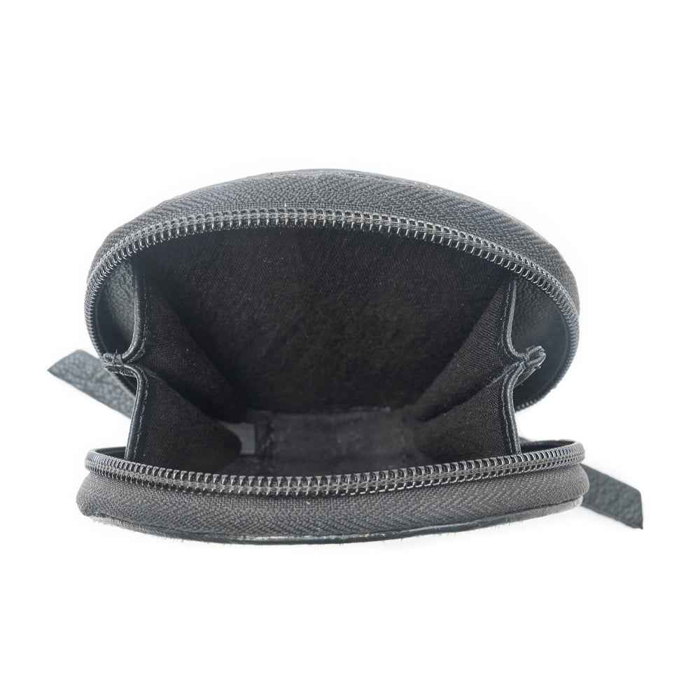 Mesa Halo Hairon Coin Pouch in Black & White
