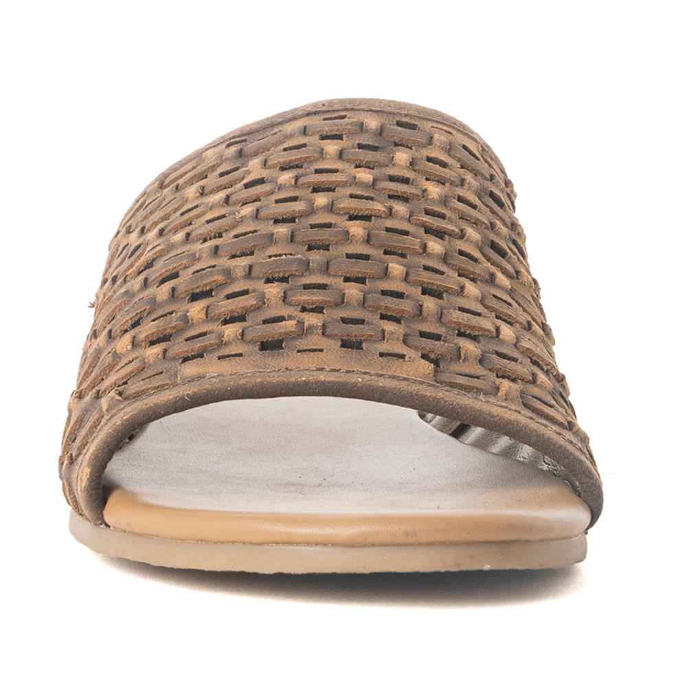Dawnlace Desert Curve Sandals in Dusty Beige
