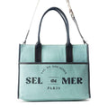 Sel de Mer Tote Bag in Green