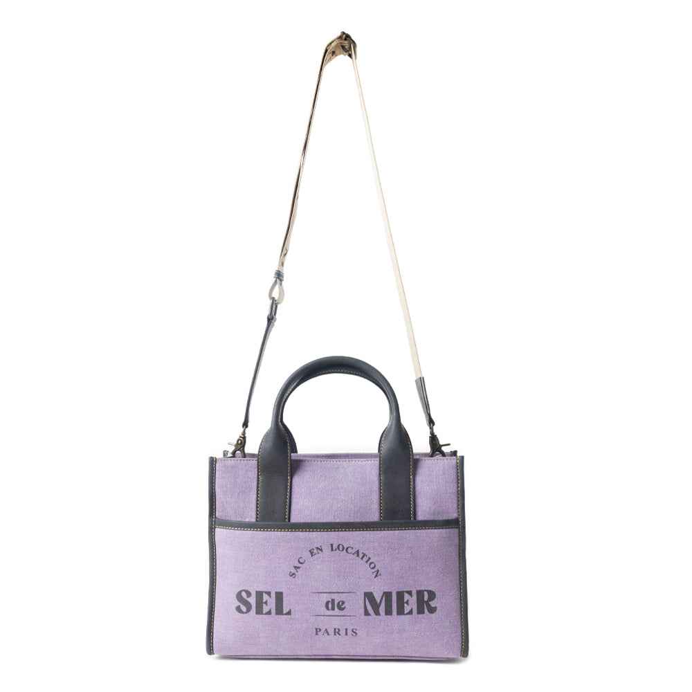 Sel de Mer Crossbody Bag in Purple