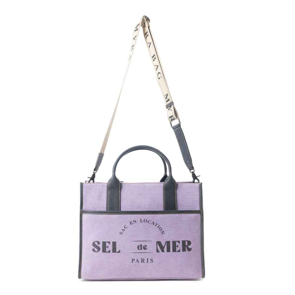 Sel de Mer Shoulder Bag in Purple