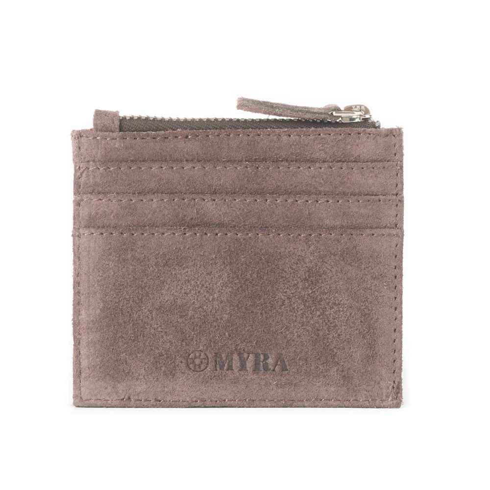 Cactus Sky Western Embroidered Credit Card Holder in Brown