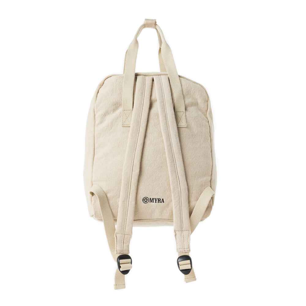 Pioneer Trek Canvas Backpack Bag in Beige