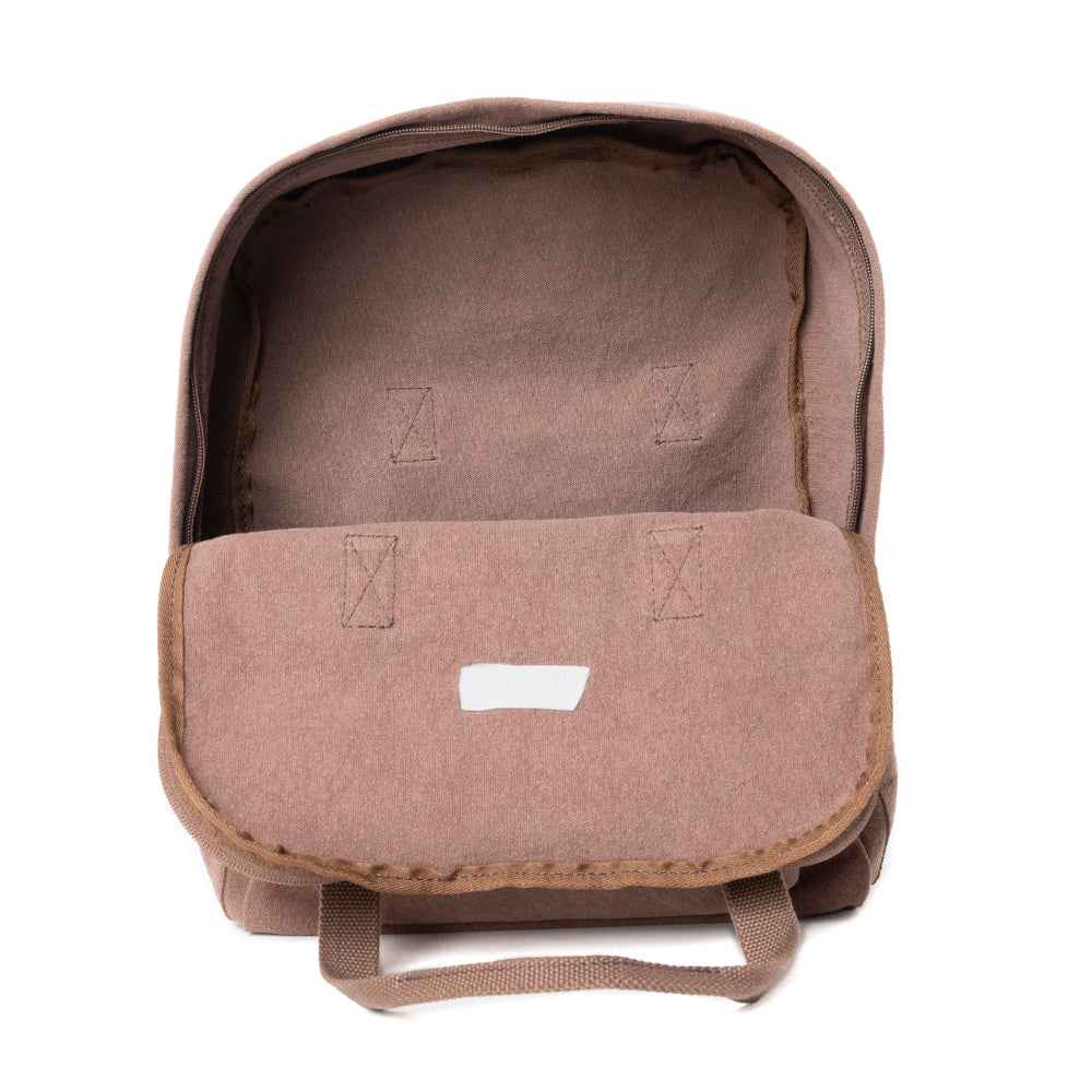 Pioneer Trek Canvas Backpack Bag in Brown