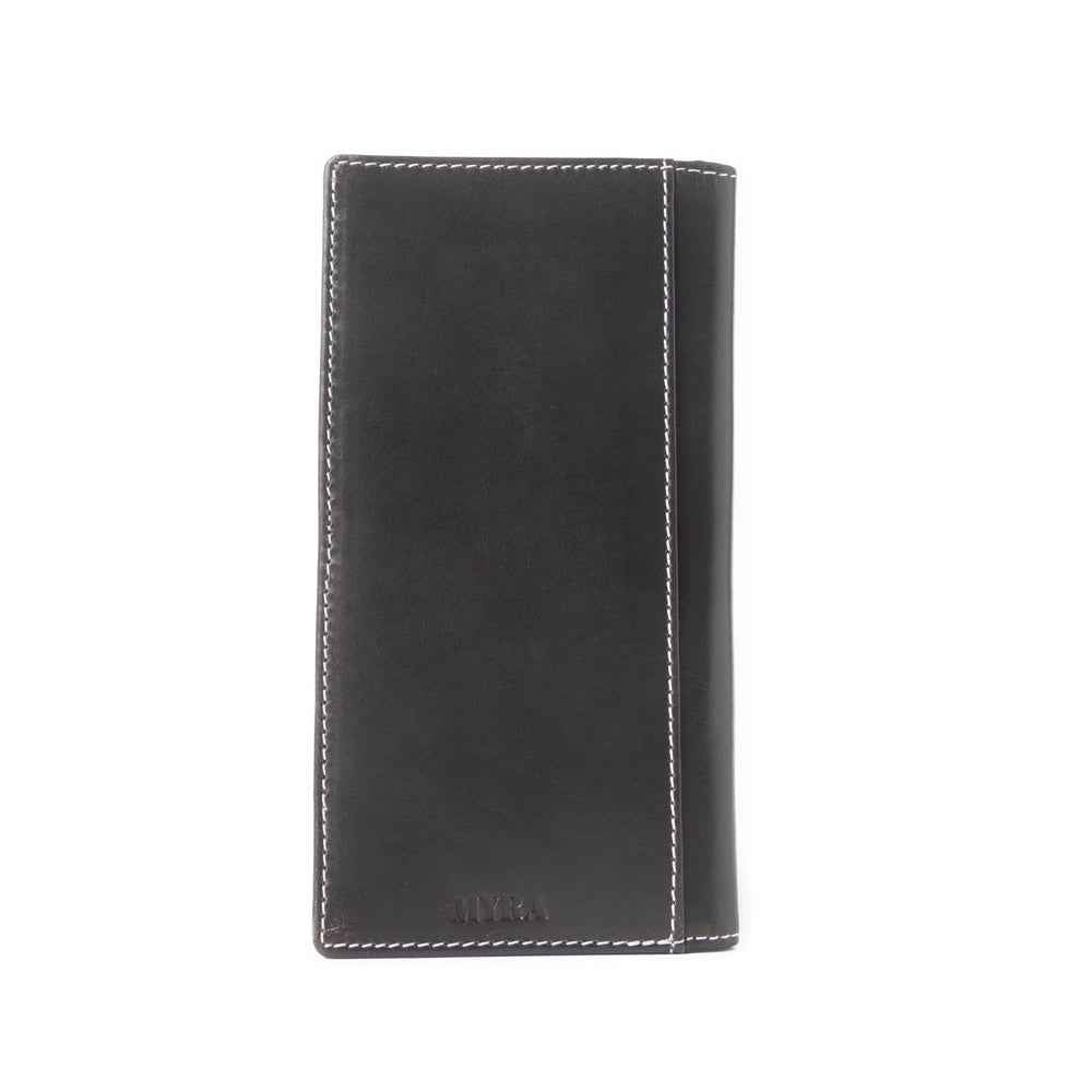 Blacksmith’s Mark Leather Wallet in Onyx Black