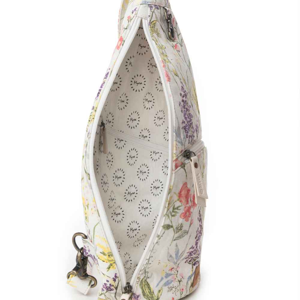 Myra Summer Whisper Fanny Pack Bag in Verde Bloom