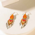 Santa Fe Ember Earrings in Chili Orange