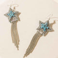 The Loretta Earrings in Sky Silver