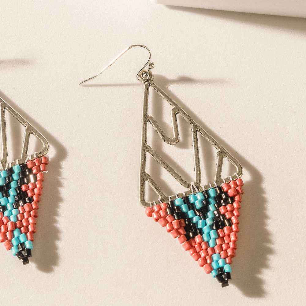 Sonora Blaze Earrings in Onyx Pink