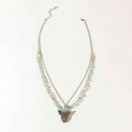 Spirit of the Plains Necklace in Moon Silver
