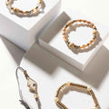 Tiger's Whisper Bracelet in Honey Brown