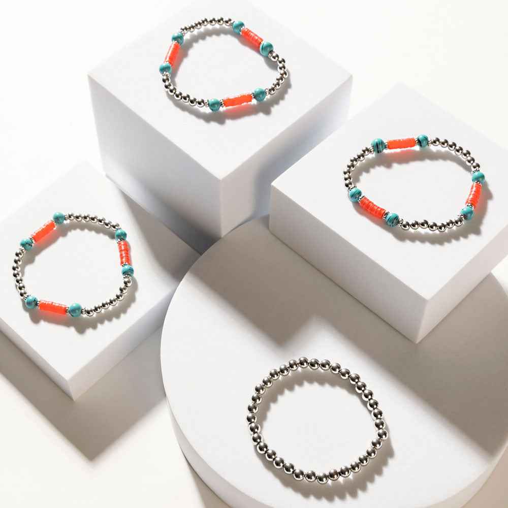 Red River Ritual Bracelet in Aqua Red