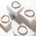 Red River Ritual Bracelet in Aqua Red