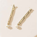 Gilded Calm Earrings in Solar Gold