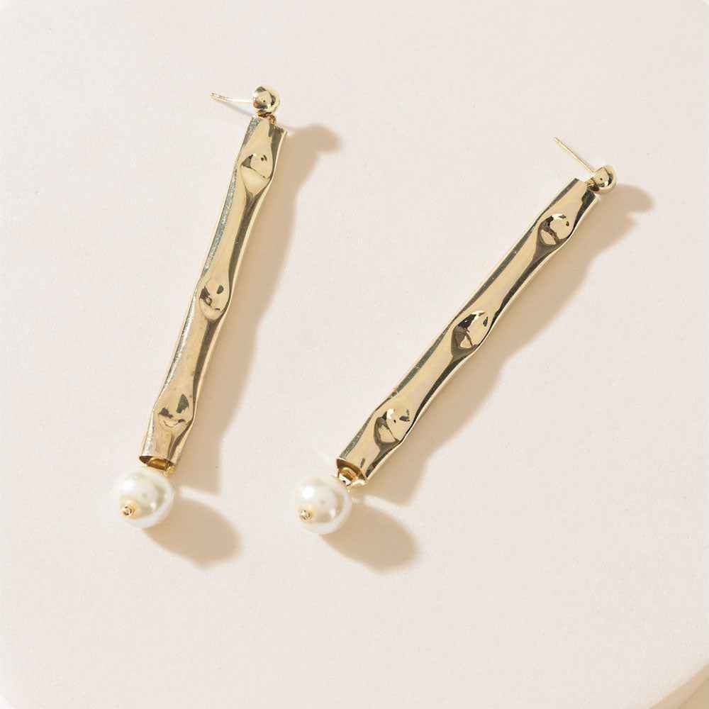 Gilded Calm Earrings in Solar Gold