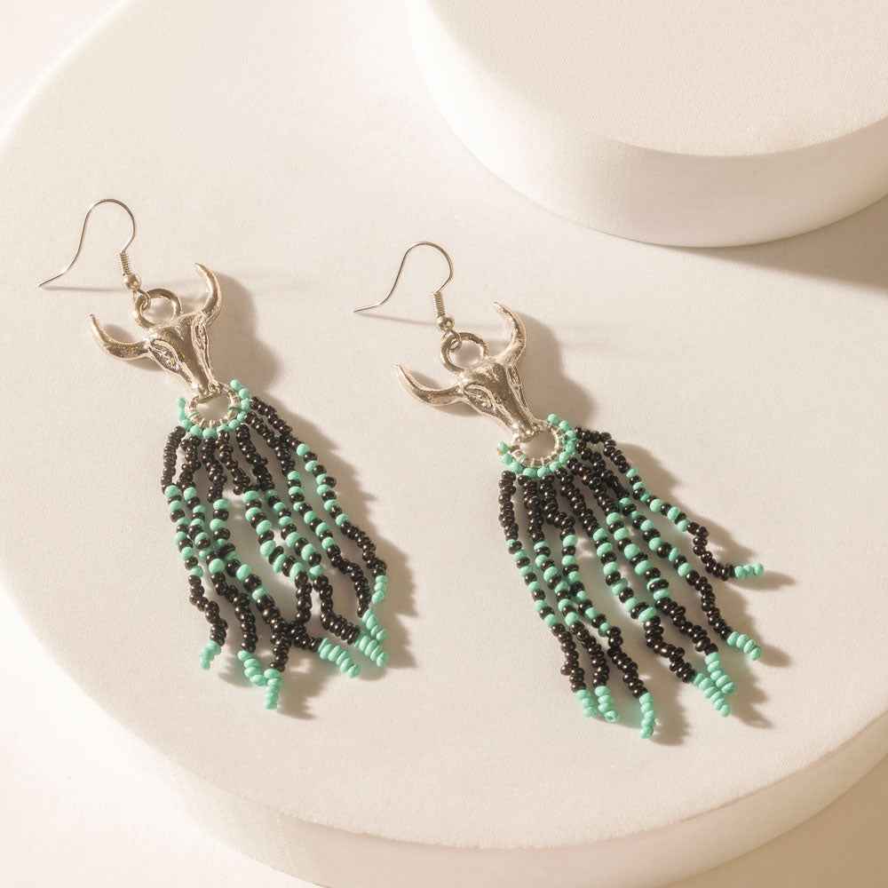 Myra Wichita Bones Earrings in Canyon Blue