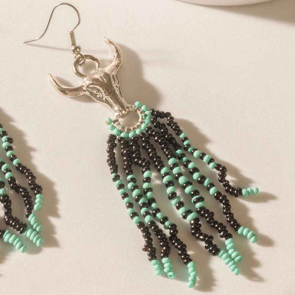 Myra Wichita Bones Earrings in Canyon Blue