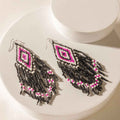 Myra Diamondback Earrings in Mesa Pink