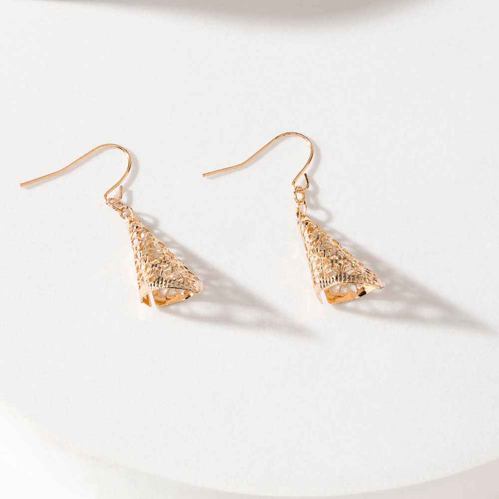 Elouise's Earrings in Desert Gold