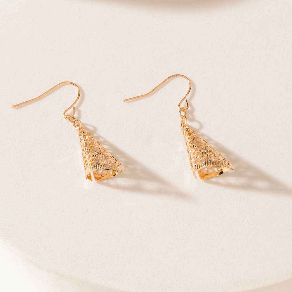Elouise's Earrings in Desert Gold