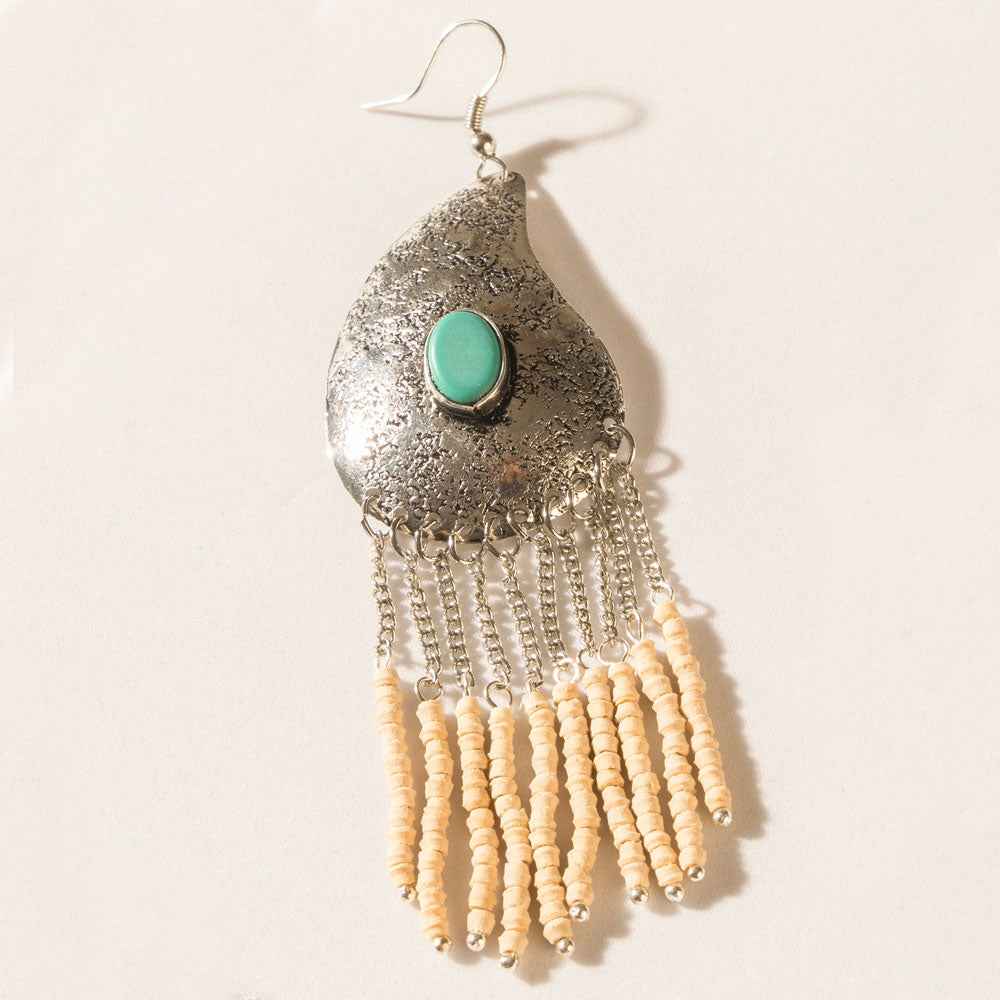 Myra Echoes of Santa Fe Earrings in Canyon Teal