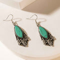 Myra Prairie Armor Earrings in Saddle Teal