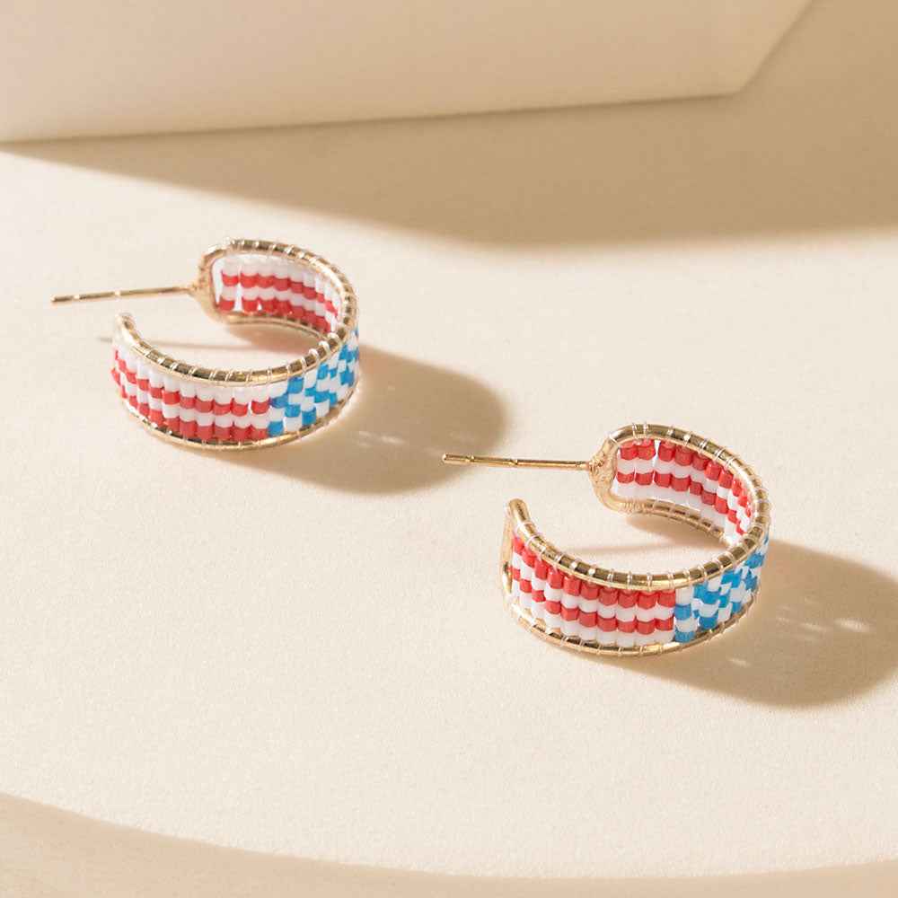 Myra Republic Rosie Earrings in Sunny Cherry