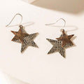 Myra Nova Glimmer Earrings in Moon Silver
