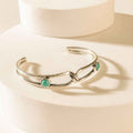Myra Rider's Promise Cuff in Wild Silver