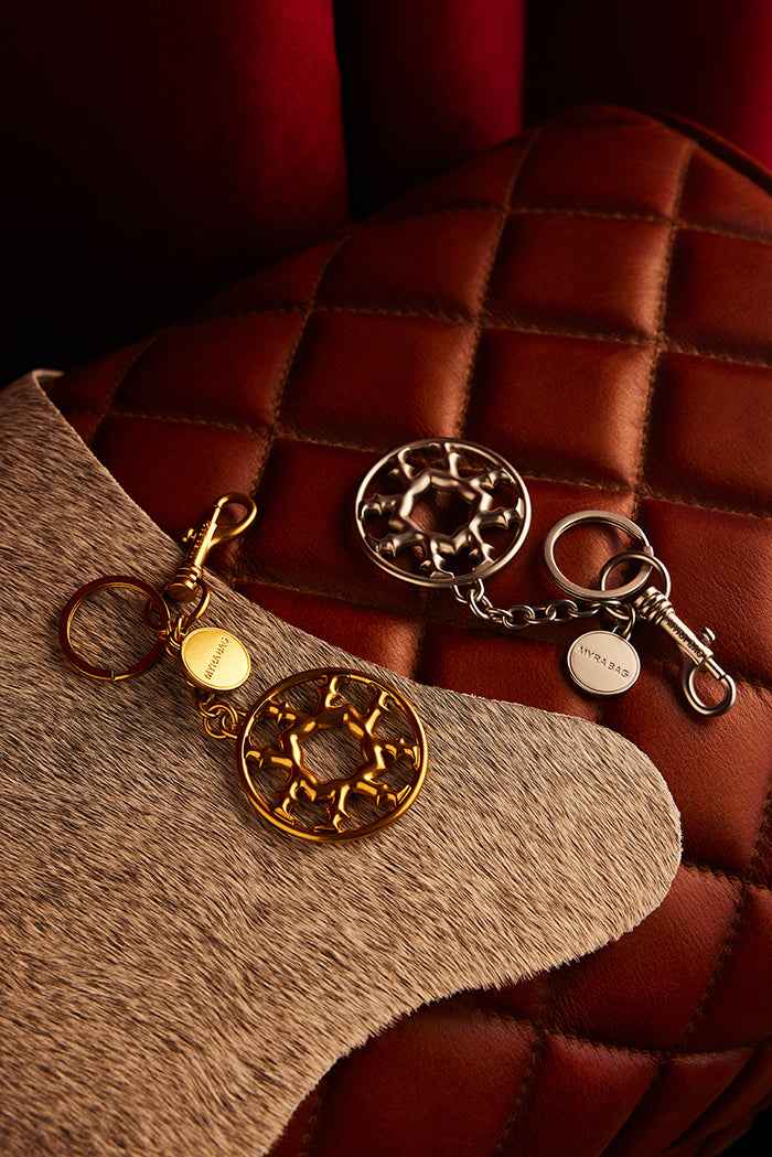 Myra Legacy Loop Charm in Matt Nickel