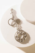 Myra Legacy Loop Charm in Matt Nickel