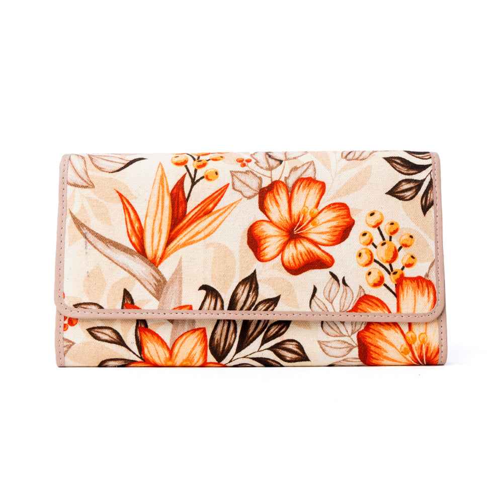 Myra Amber Grove Woven Wallet in Golden Sienna