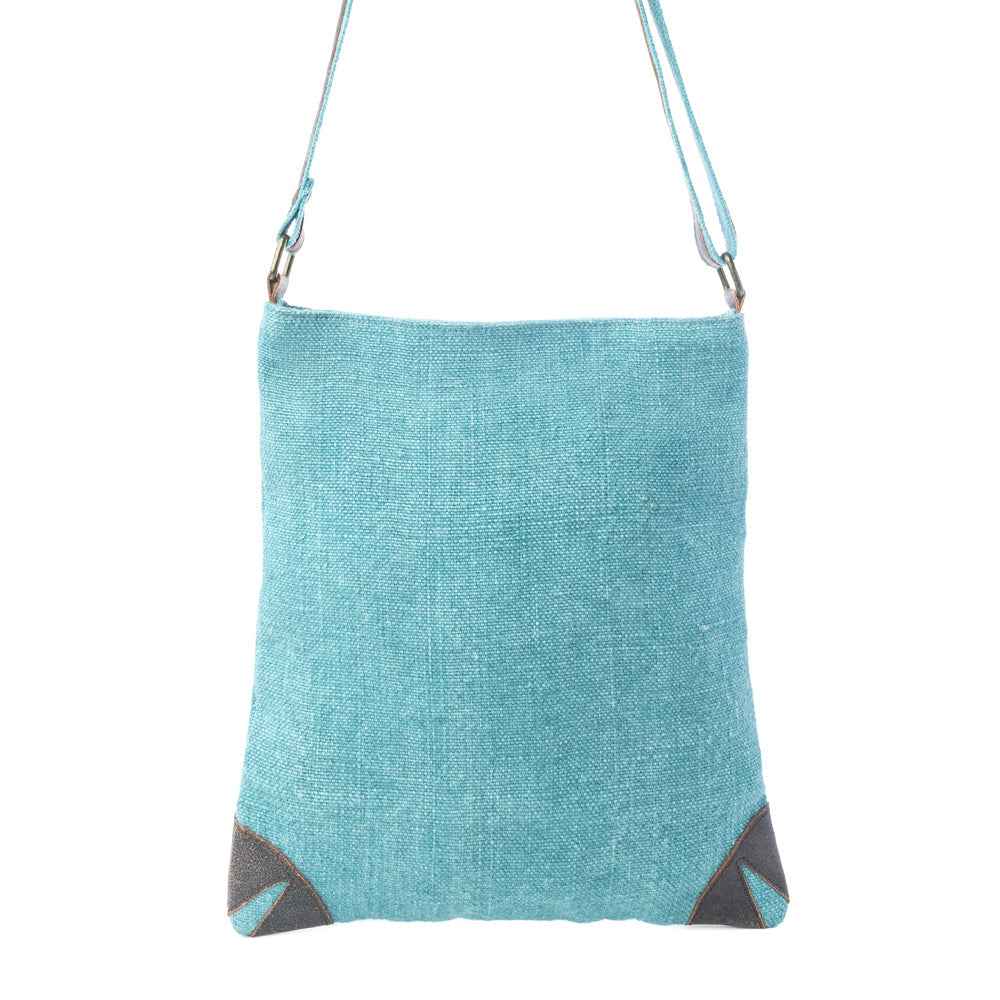 Myra Western Jade Shoulder Bag in Aqua Sage