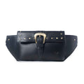 Yellowstone High Plains Studded Fanny Pack with Buckle in Ash