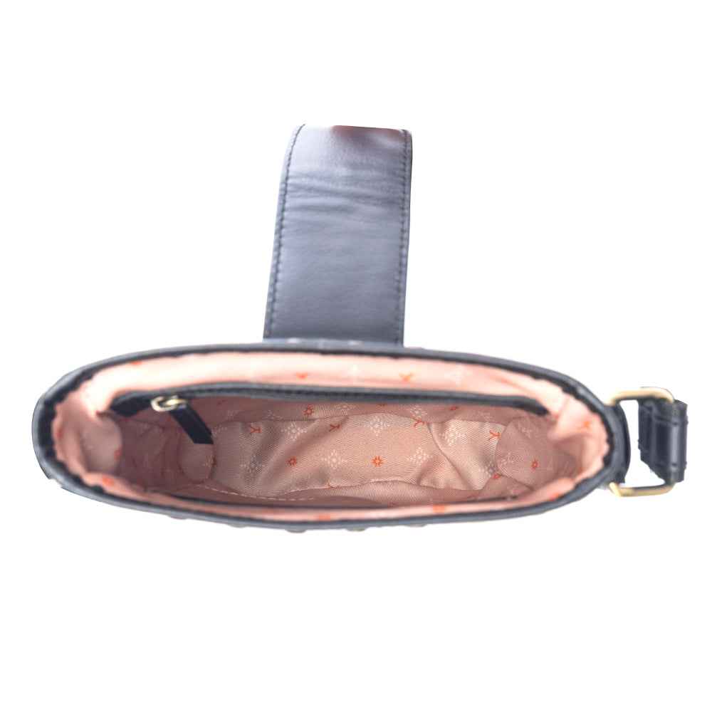 Yellowstone Wildhaven Ash Buckle Crossbody Bag