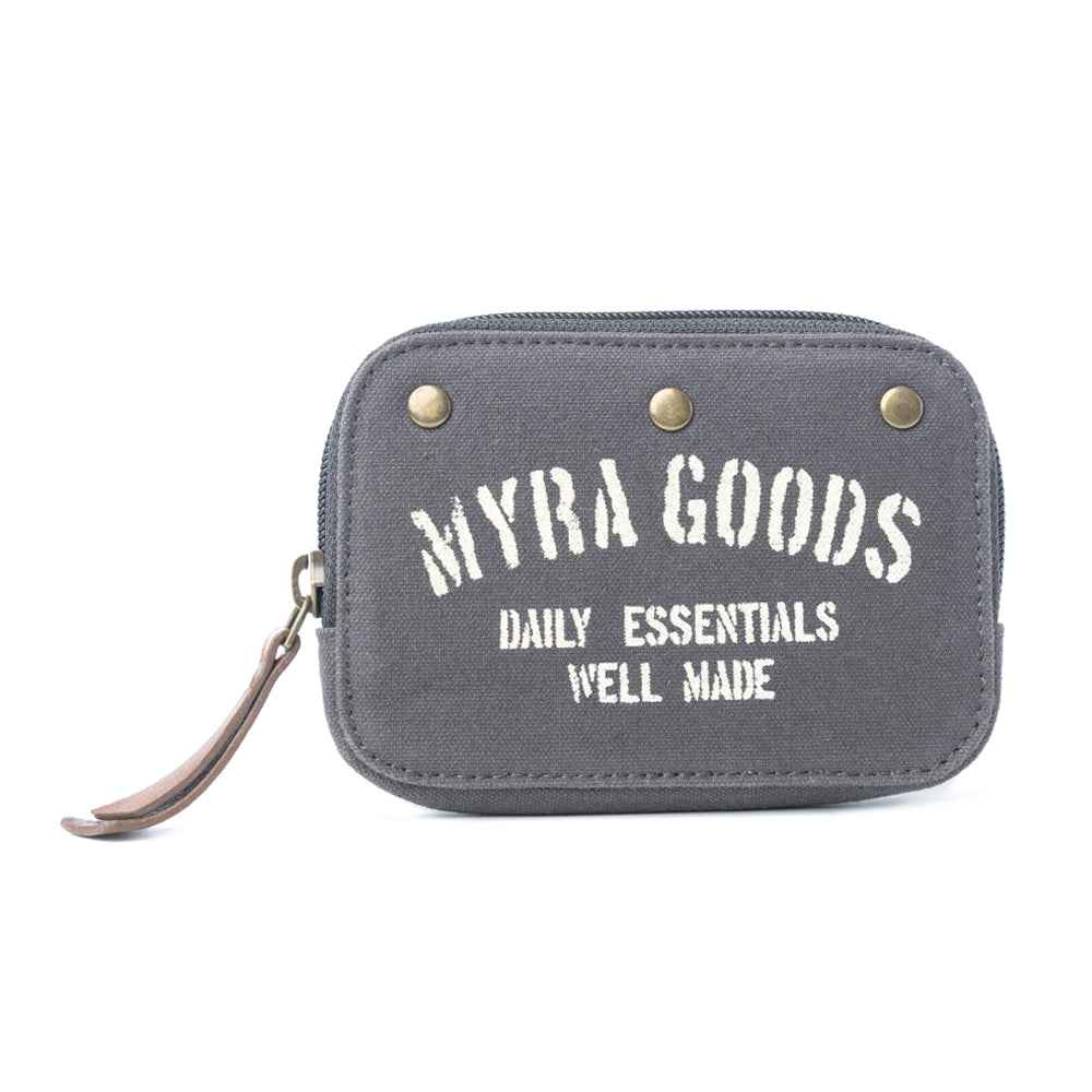 Myra Goods Raven Night Wallet in Smoky Ash